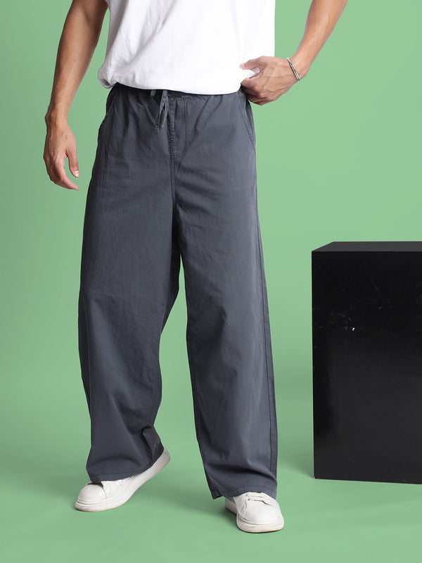 Men Super Baggy Fit Cotton Trouser