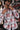 Men Grey and Red Abstract Print Slim Fit Shirt