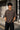 Men Soild Dust Brown Oversize Fit Half sleeves T-shirt