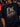 Men Navy Graphic Oversized Half sleeves T-Shirt