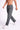 Men Grey Solid Wide Leg Chino Pull on Trousers