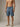 Men Blue Regular Fit Cargo Shorts