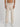 Men Ecru Relaxed Cargo Jeans with Contrast Stitch