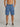 Men Blue Regular Fit Cargo Shorts
