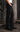Men Black Spilt Bootcut Denim Trouser