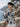 Men Floral Printed Slim Fit Linen Casual Shirt