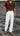 Men White Relaxed Cargo Jeans with Contrast Stitch