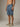 Men Blue Regular Fit Cargo Shorts