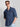 Men Regular Western Yoke Denim Shirt