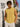 Men Yellow Oversize Sleeveless T Shirt