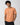 Men Orange Regular Fit Embroidered Half sleeves T-shirt