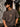 Men Brown Oversized Embroidered Half Sleeves T-Shirt