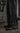 Men Black Spilt Bootcut Denim Trouser
