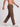 Men Brown Relaxed Fit Mid-Rise Cargos Trouser