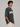 Men Grey Oversized Graphic Half sleeves T-shirt