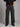 Men Charcoal Relaxed Cargo Jeans