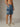 Men Blue Regular Fit Cargo Shorts