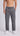 Men Grey Mid Rise Regular Fit Trouser with Elasticated Waistband