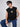 Men Black Oversize Embroidered Sleeveless T-shirt