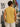 Men Yellow Oversize Sleeveless T Shirt