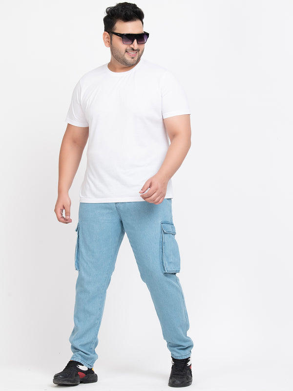 Men Regular Cargo Trousers