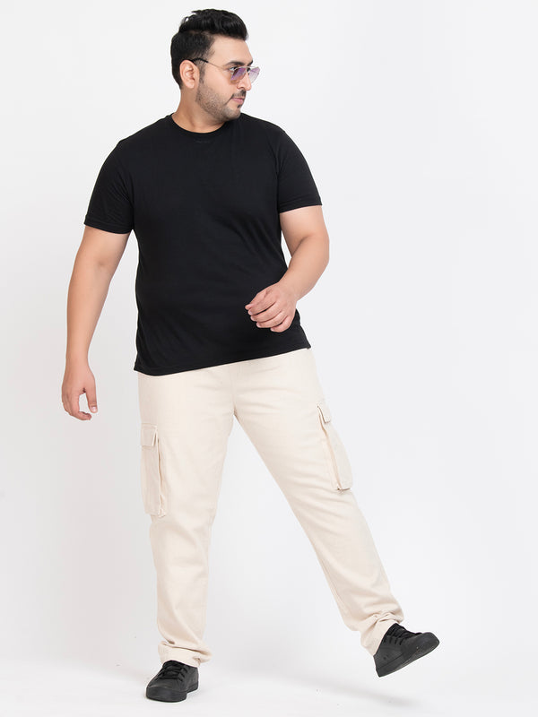 Men Regular Cargo Trousers