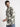 Men Classic Spread Collar Abstract Printed Oversized Casual Shirt